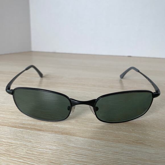 Ray-Ban Sleek RB3162 006 Black Rectangle Eyeglasses Frames Only 52-19 - Picture 2 of 8